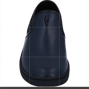 Neil Barrett Dark Blue & Black Trim Slip-On Sneakers US 9 EU 39